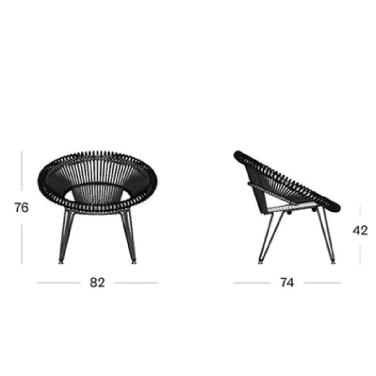 Vincent Shepherd Cruz Lazy Chair