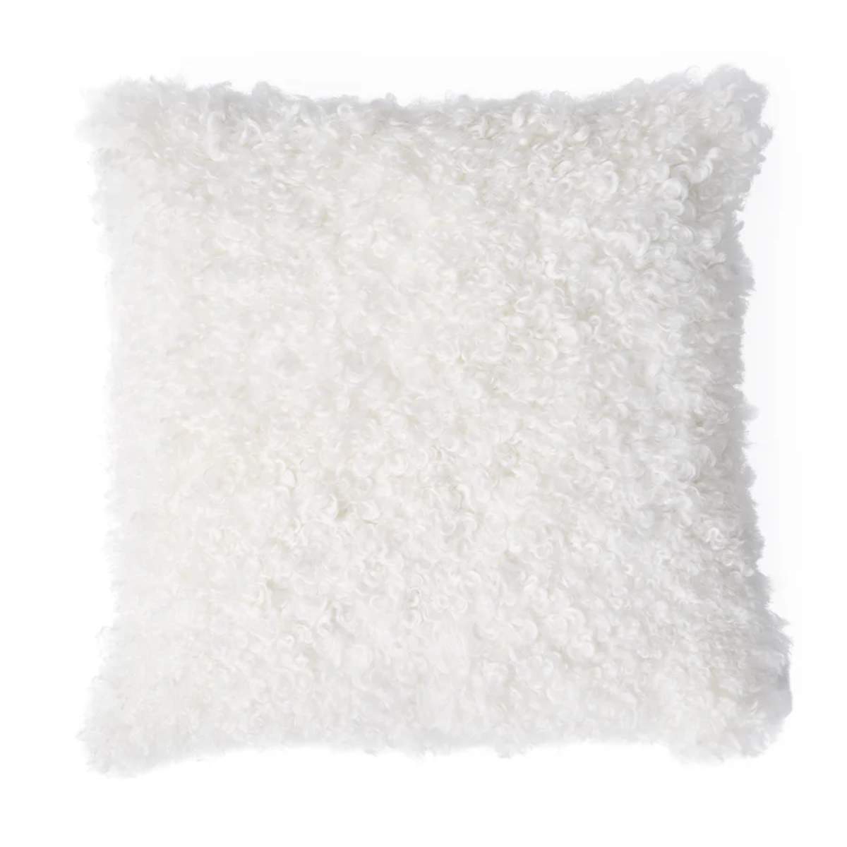 Jonathan Adler Curly Sheepskin Cushion