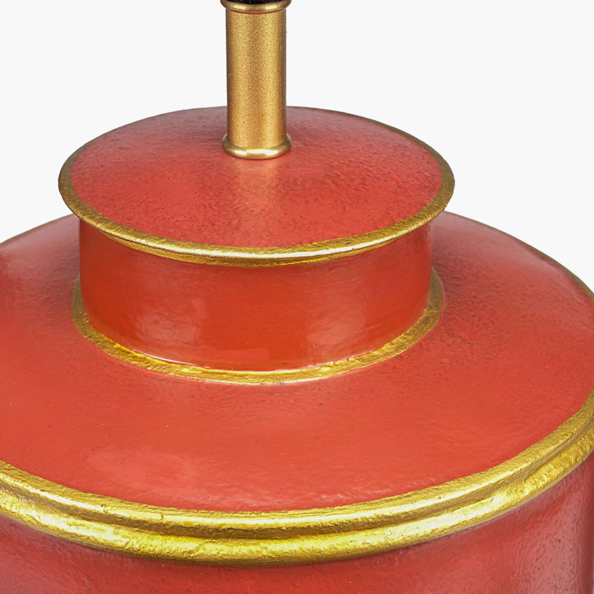 Pacific Lifestyle Dachshund Red Hand Painted Metal Table Lamp Base