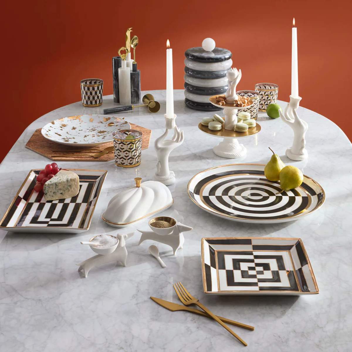 Jonathan Adler Dachshund Salt & Pepper Cellars