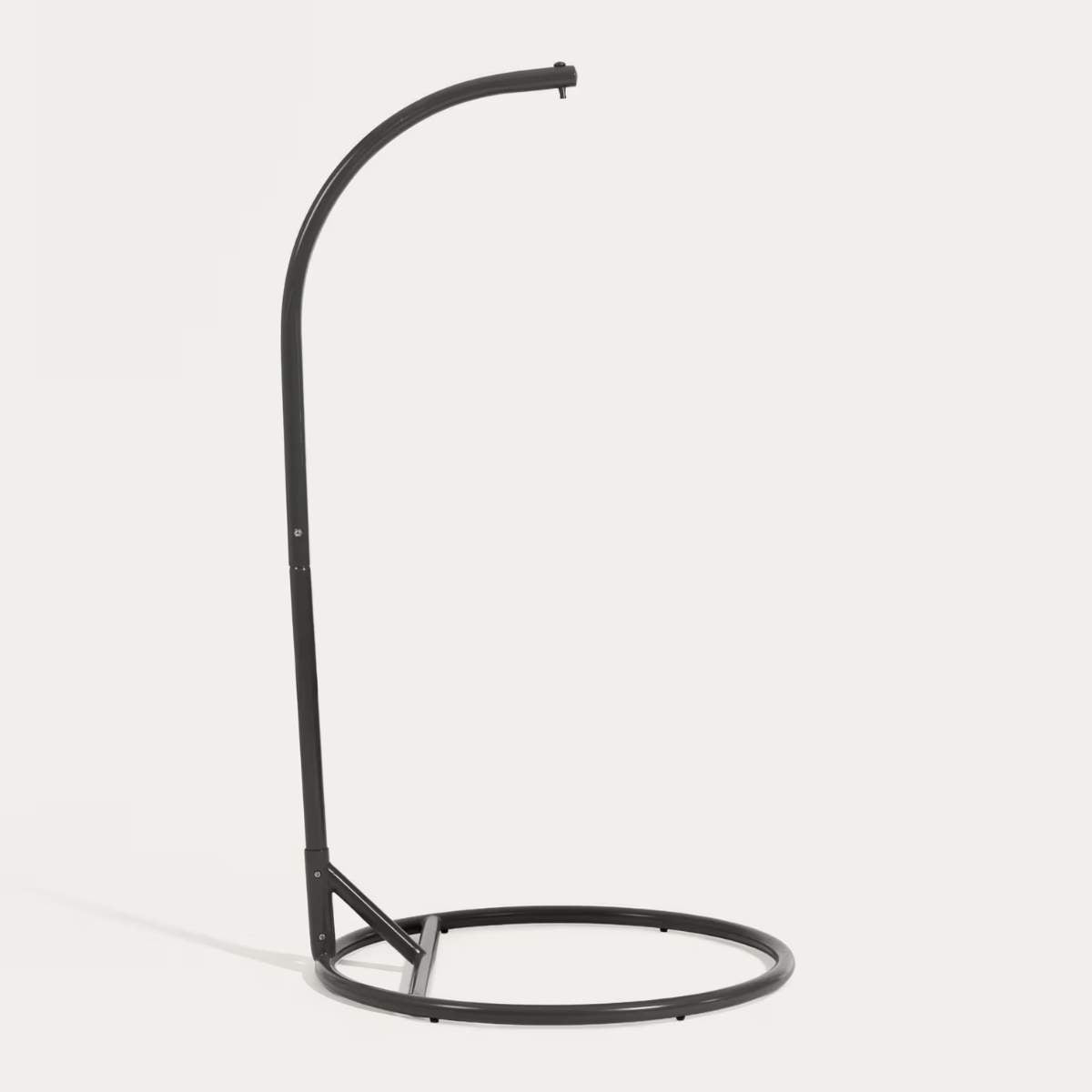 Kave Home Dalias steel structure in dark grey for hanging chairs
