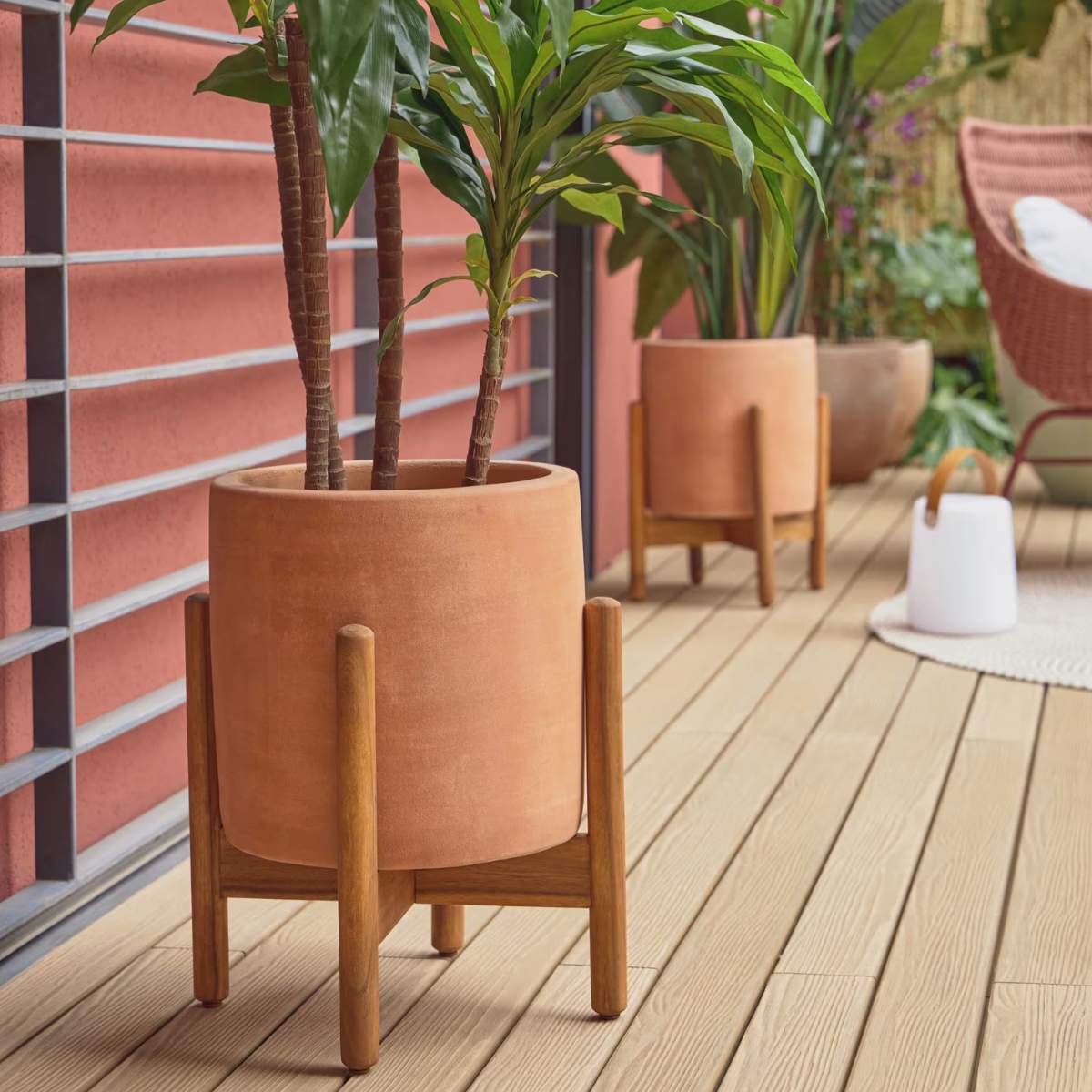 Kave Home Dalva terracota plant pot, Ø 26 cm