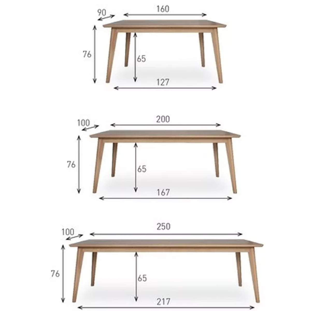 Vincent Shepherd Dan Dining Table | Oak