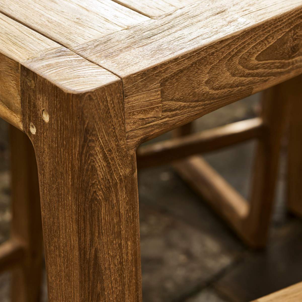 Garden Trading Dashwood Square Bar Table Natural