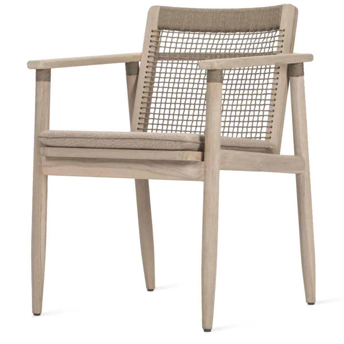 Vincent Shepherd David Dining Chair Teak Rope