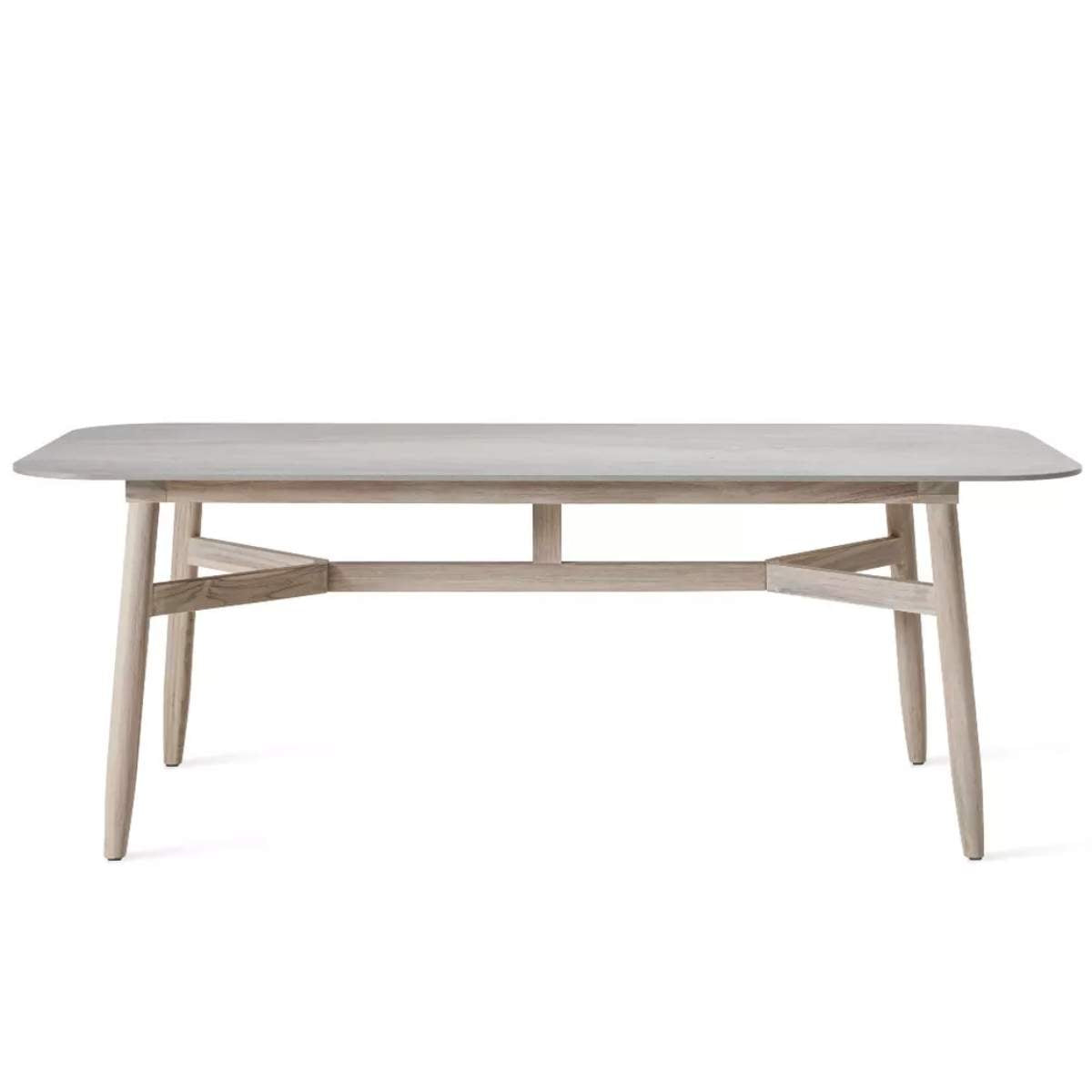 Vincent Shepherd David Dining Table Teak Ceramic 280 CM