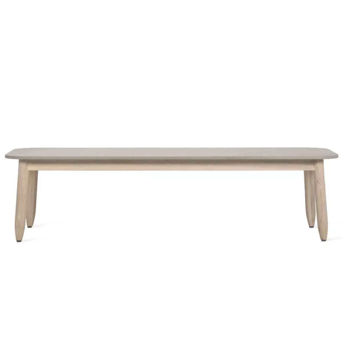 Vincent Shepherd David Outdoor Coffee Table Teak Ceramic