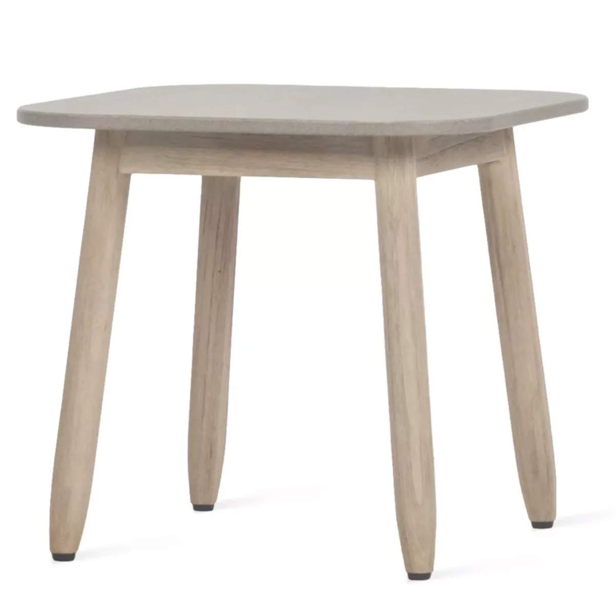 Vincent Shepherd David Outdoor Side Table Teak Ceramic