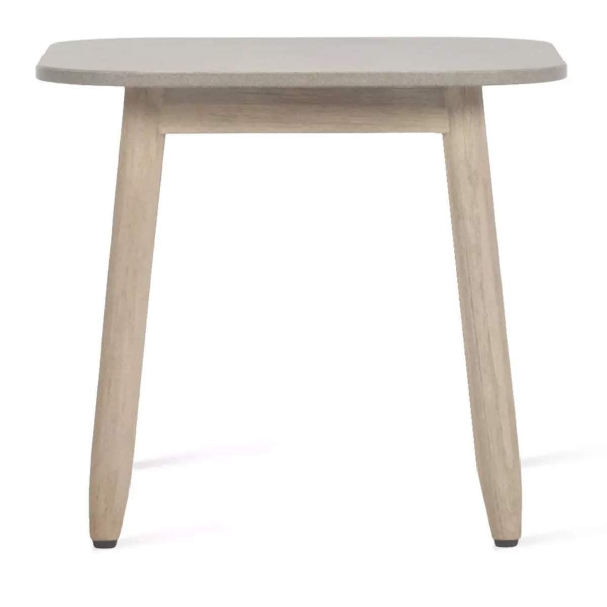 Vincent Shepherd David Outdoor Side Table Teak Ceramic