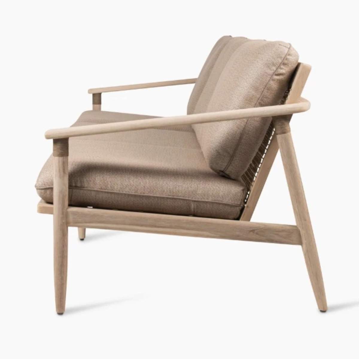 Vincent Shepherd David Teak Outdoor 3 Seater Sofa