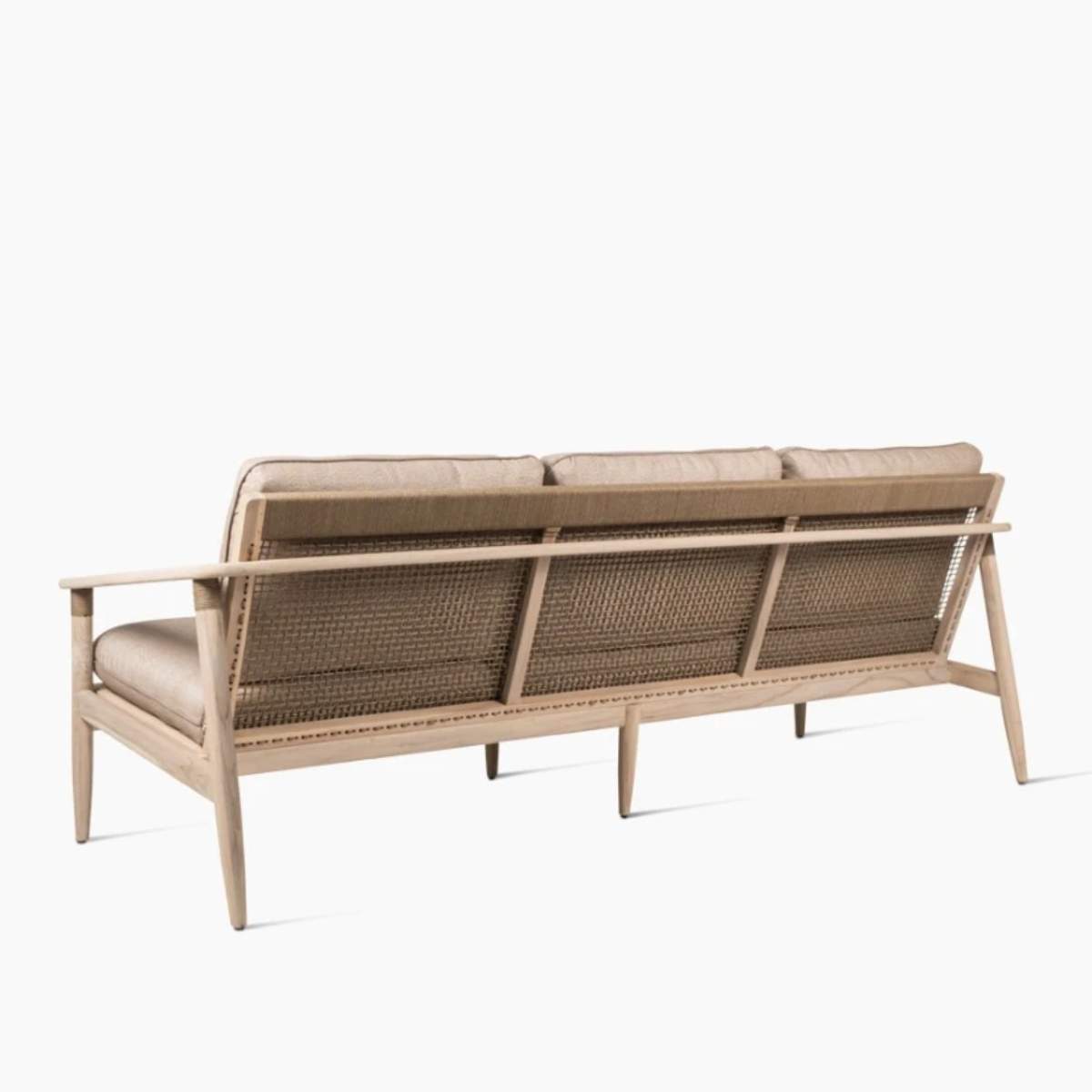 Vincent Shepherd David Teak Outdoor 3 Seater Sofa