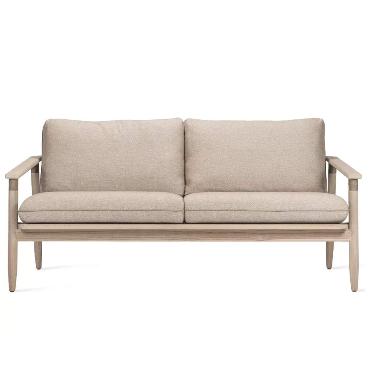 Vincent Shepherd David Teak Outdoor Lounge Sofa