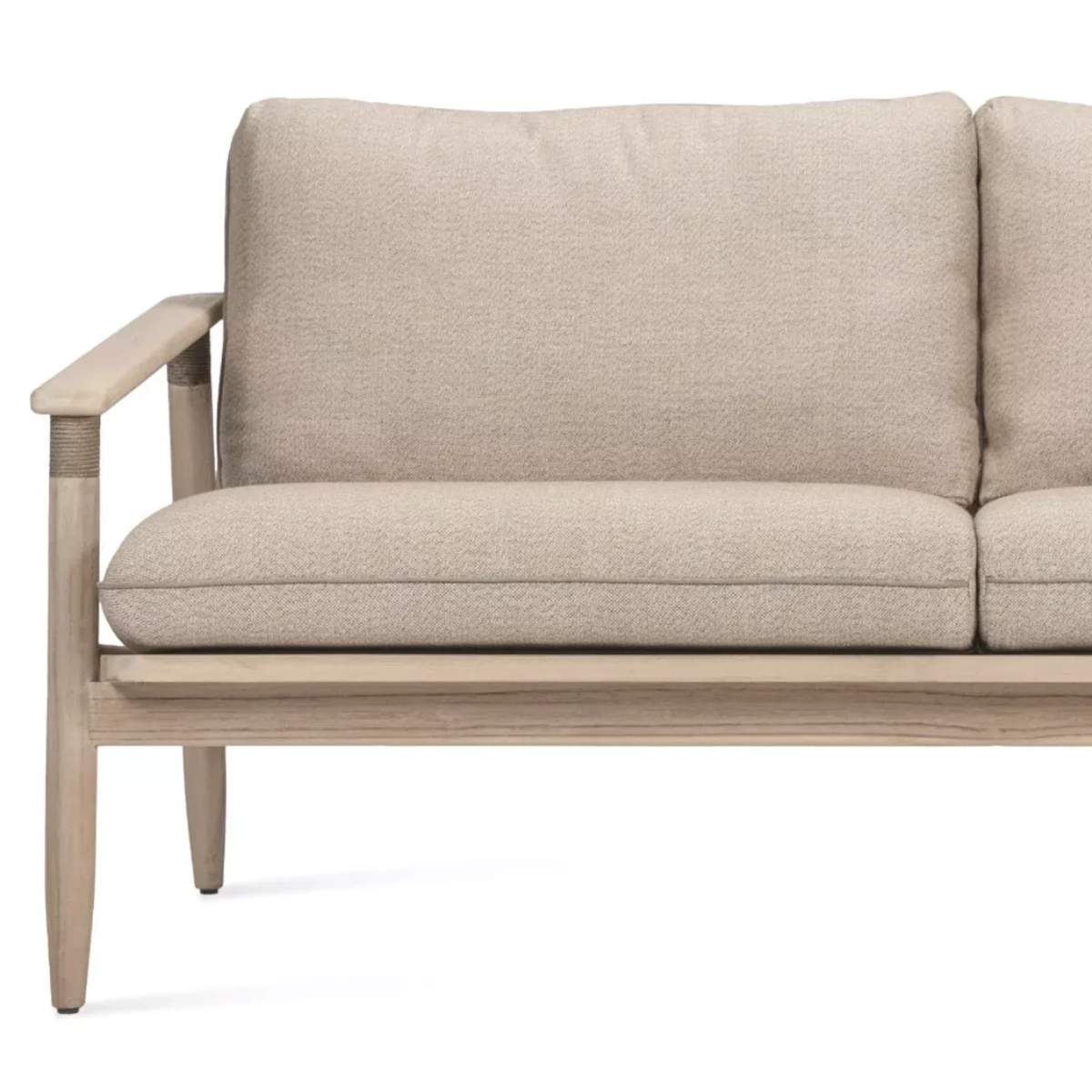 Vincent Shepherd David Teak Outdoor Lounge Sofa