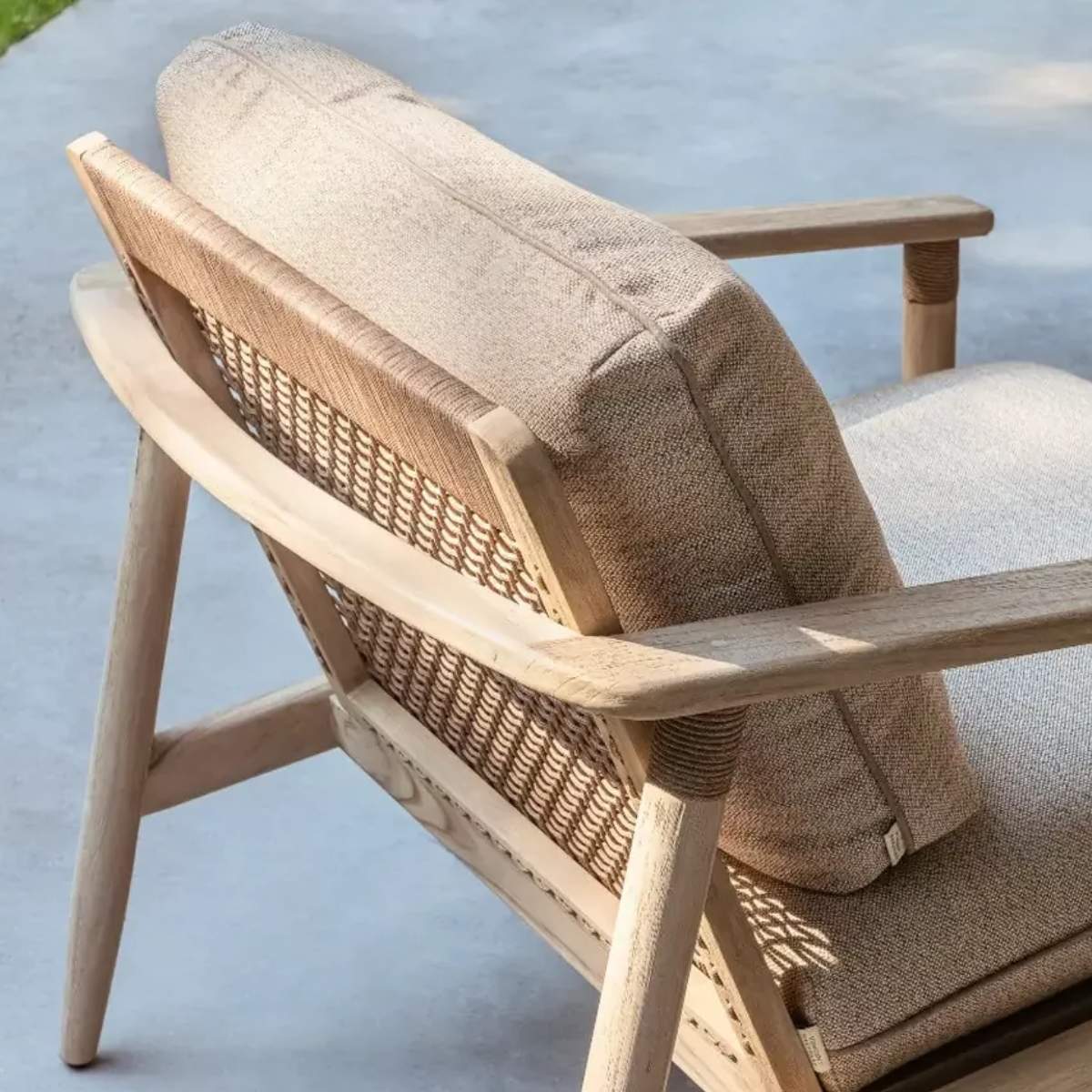 Vincent Shepherd David Teak Outdoor Lounge Sofa