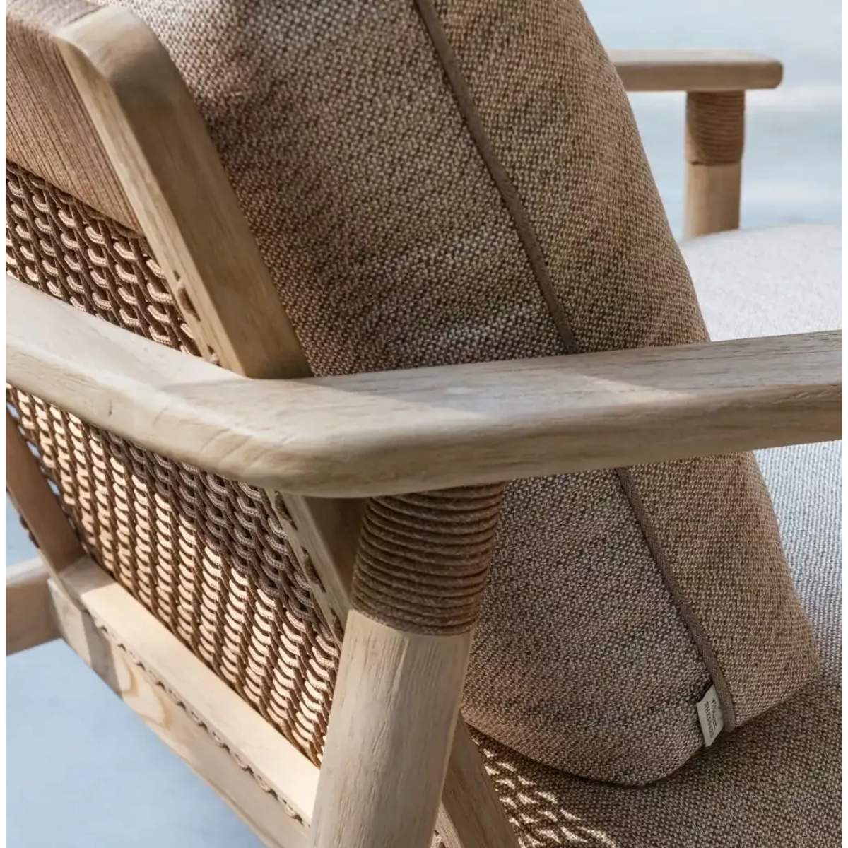 Vincent Shepherd David Teak Outdoor Lounge Sofa