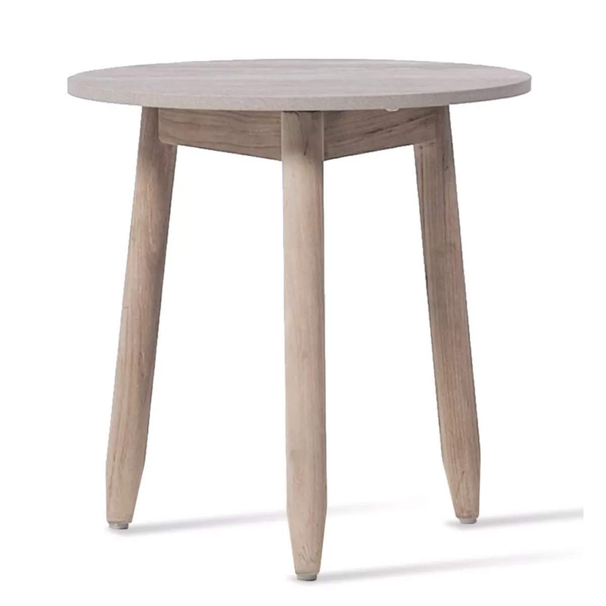 Vincent Shepherd David Teak Outdoor Side Table | Dia: 40 cm