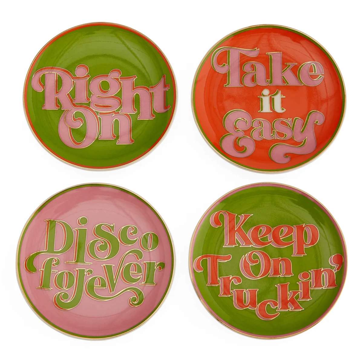 Jonathan Adler Deep Thoughts Coasters