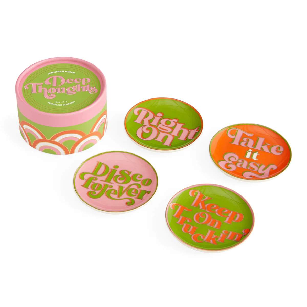 Jonathan Adler Deep Thoughts Coasters