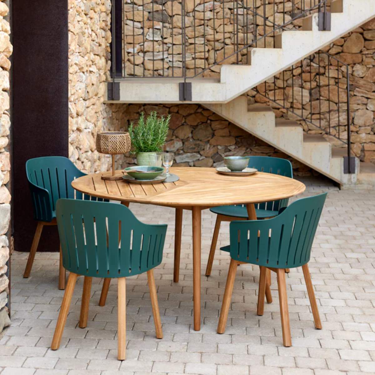 Cane-line Define Dining Table, Dia. 144 cm