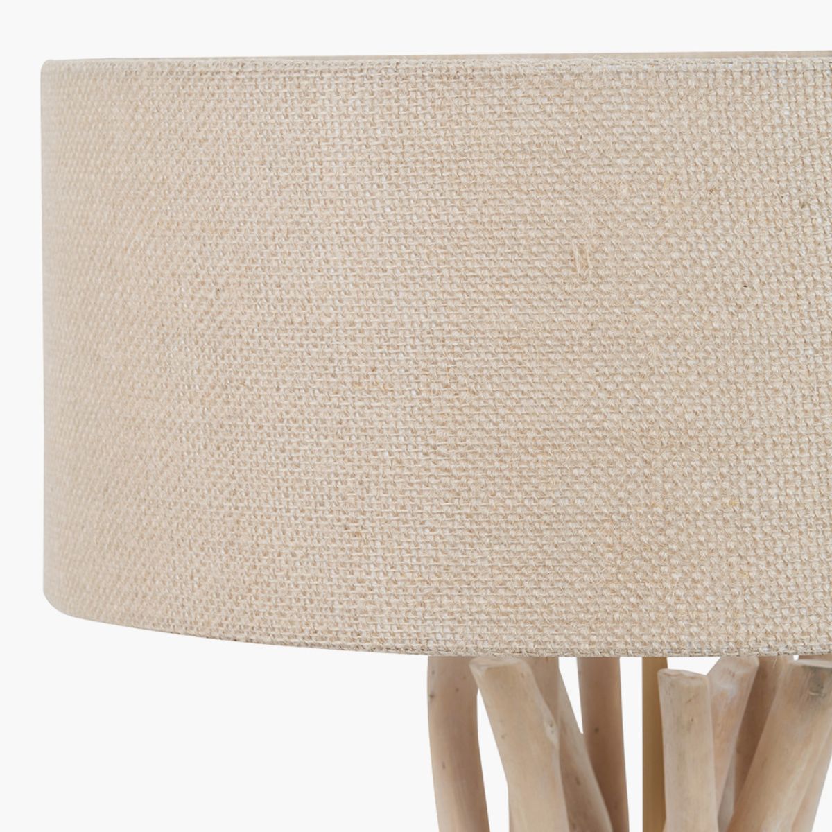 Pacific Lifestyle Derna Drift Wood & Natural Jute Table Lamp