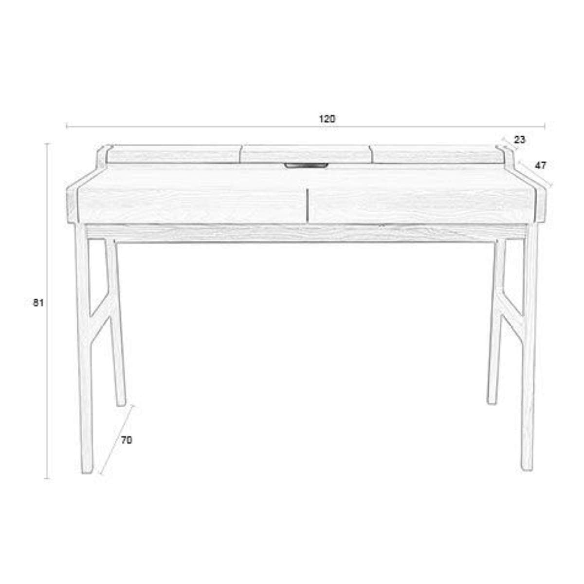 Zuiver Desk Table Kaat