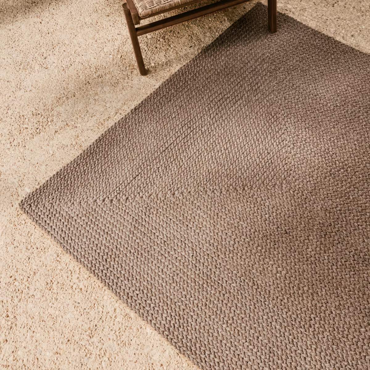 Kave Home Rug Despas in synthetic fibers green 160 x 230 cm
