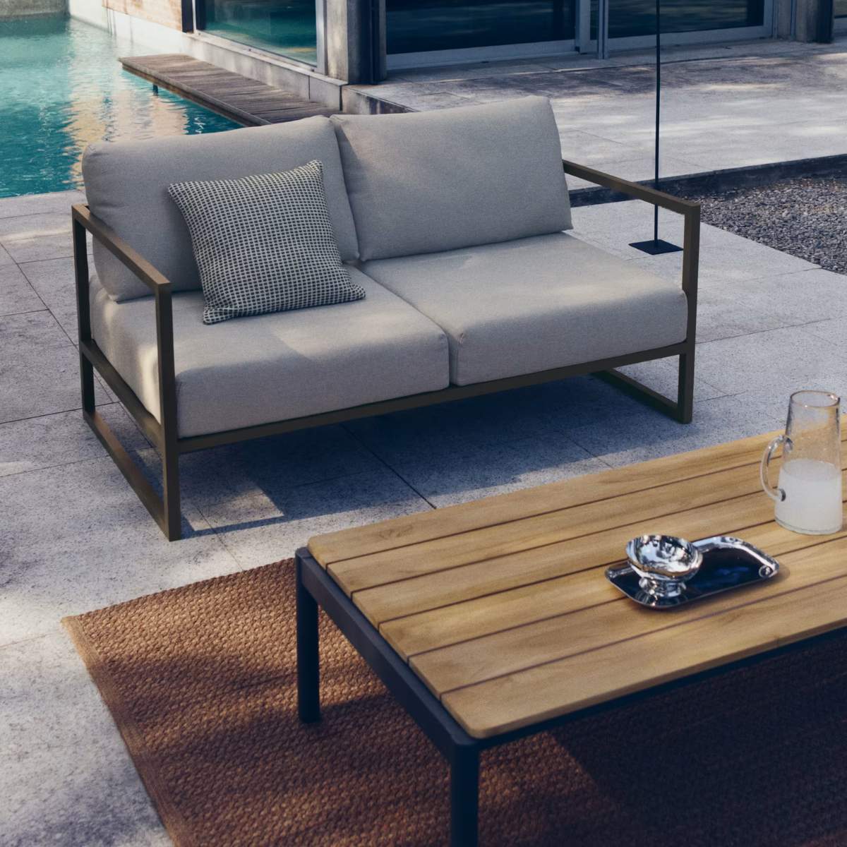 Kave Home Rug Despas in synthetic fibers terracotta 160 x 230 cm