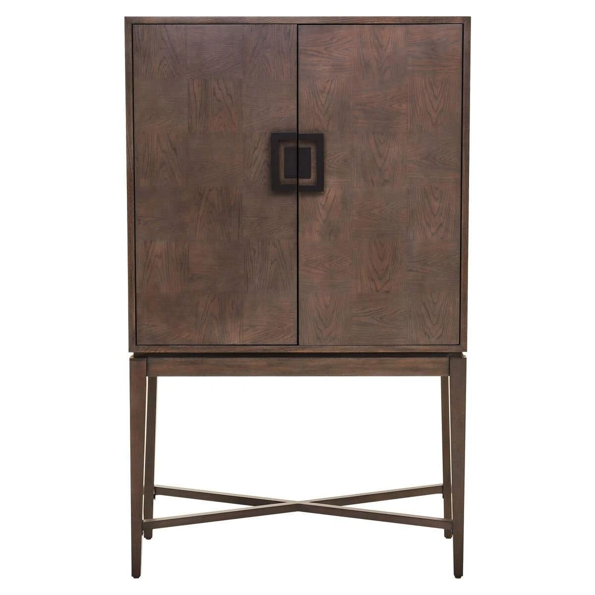 Beaumonde Home Dimaro Antique Grey Cabinet