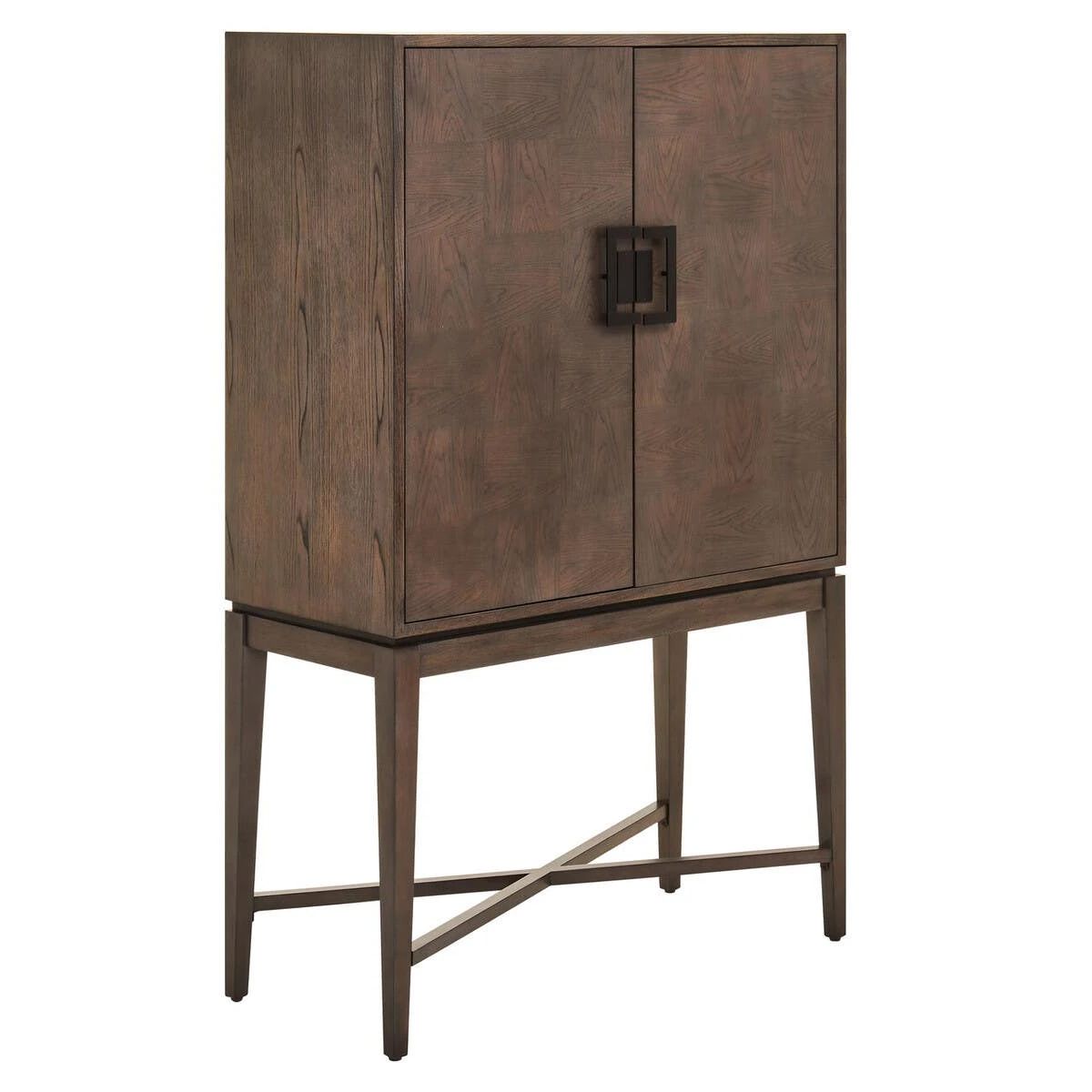Beaumonde Home Dimaro Antique Grey Cabinet
