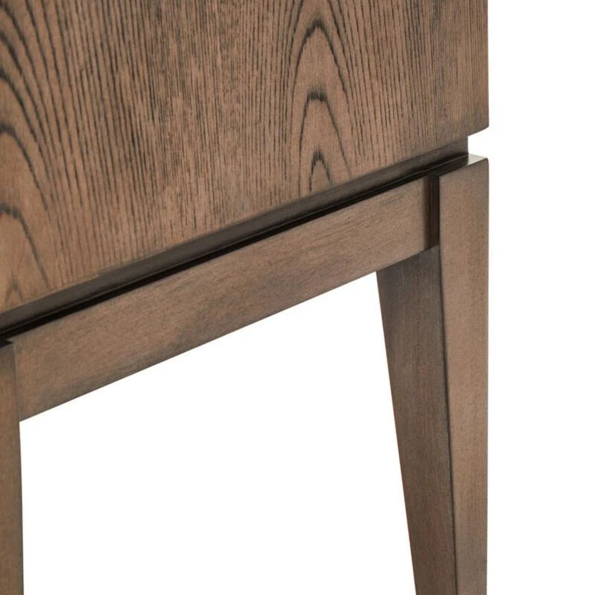 Beaumonde Home Dimaro Antique Grey One Drawer Side Table
