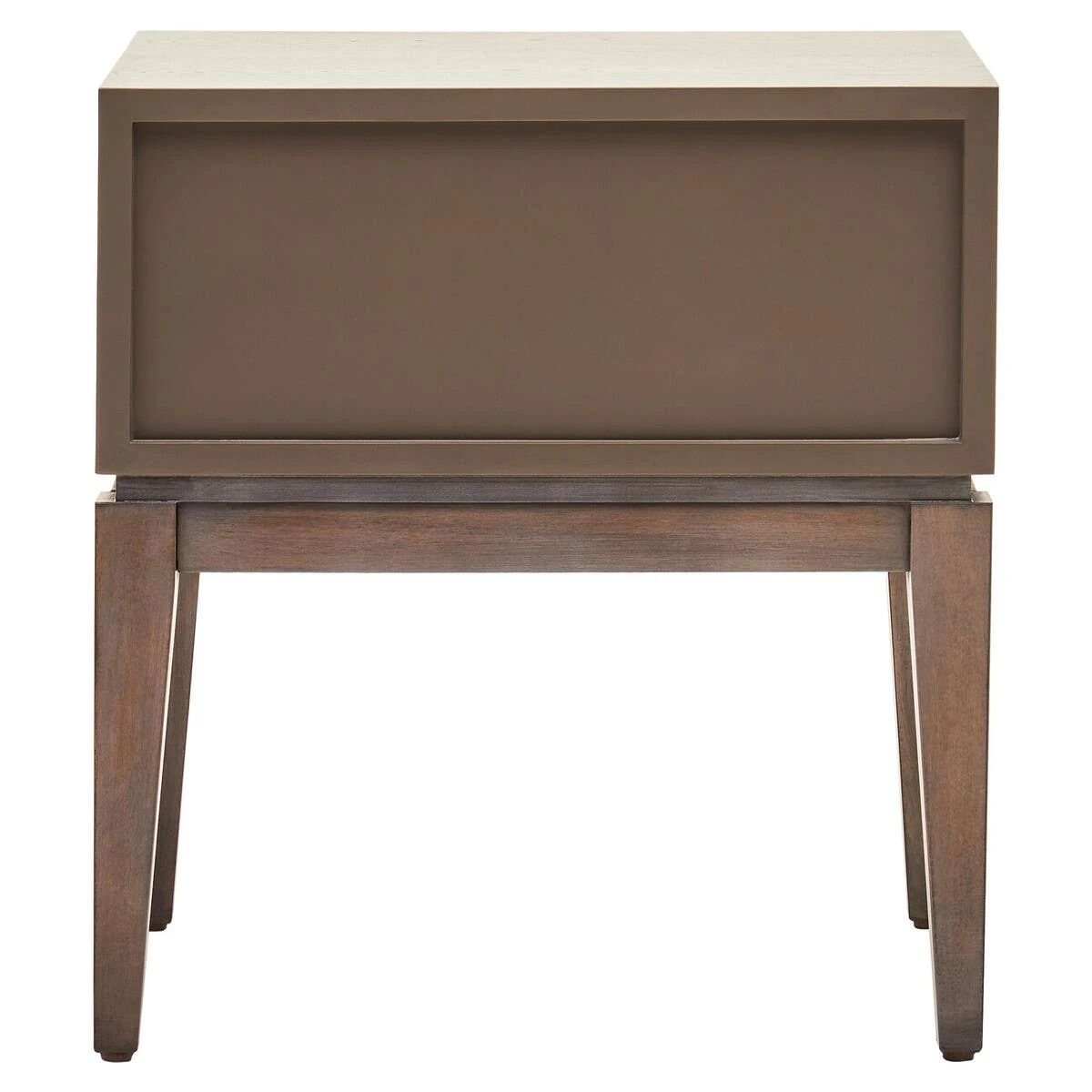 Beaumonde Home Dimaro Antique Grey One Drawer Side Table