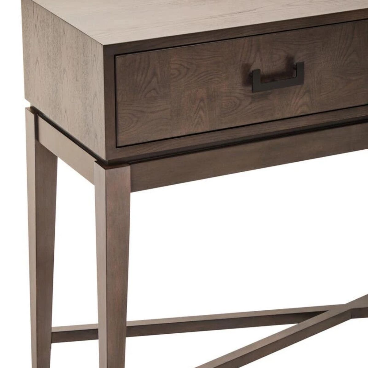 Beaumonde Home Dimaro Antique Grey Two Drawer Console Table