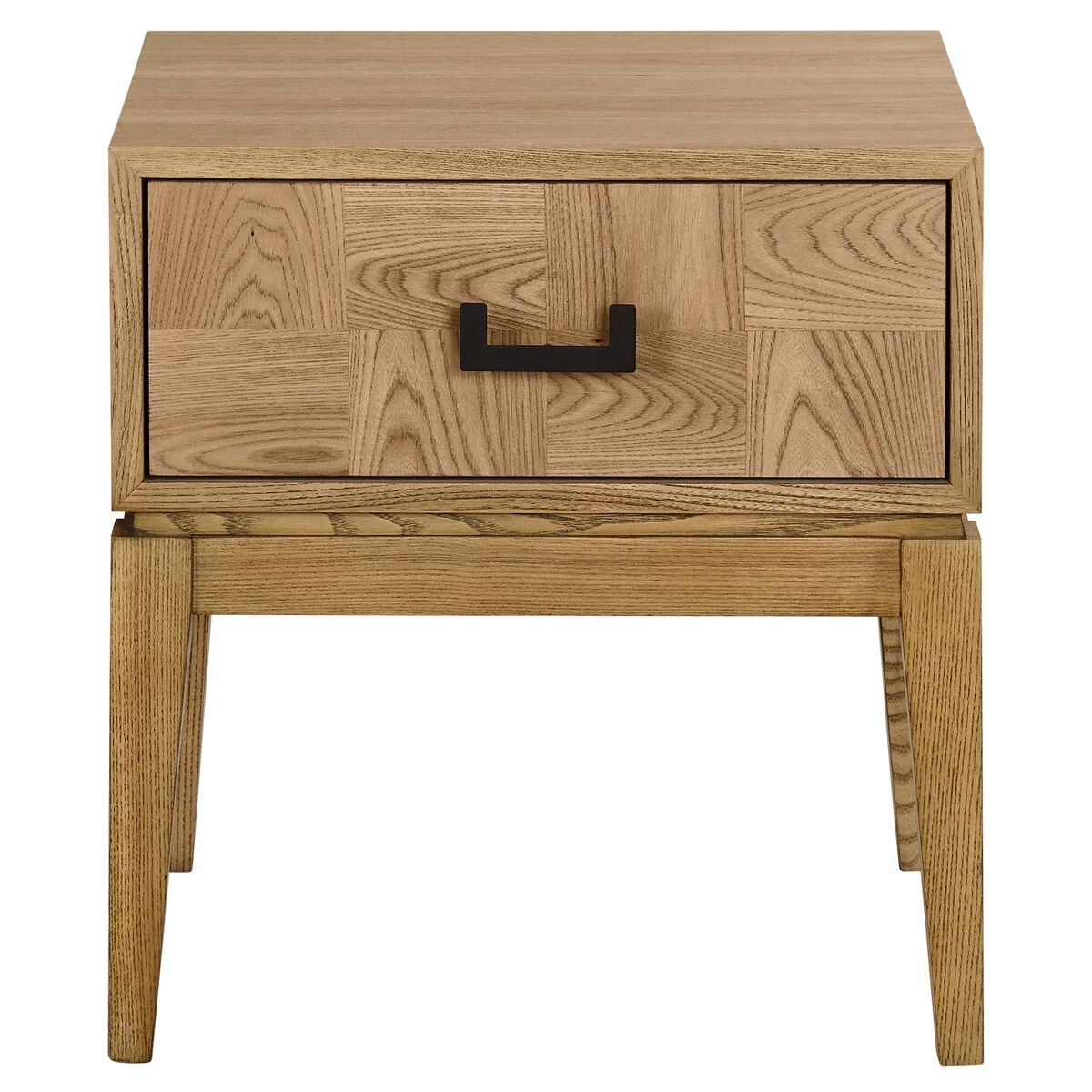 Beaumonde Home Dimaro Natural One Drawer Side Table