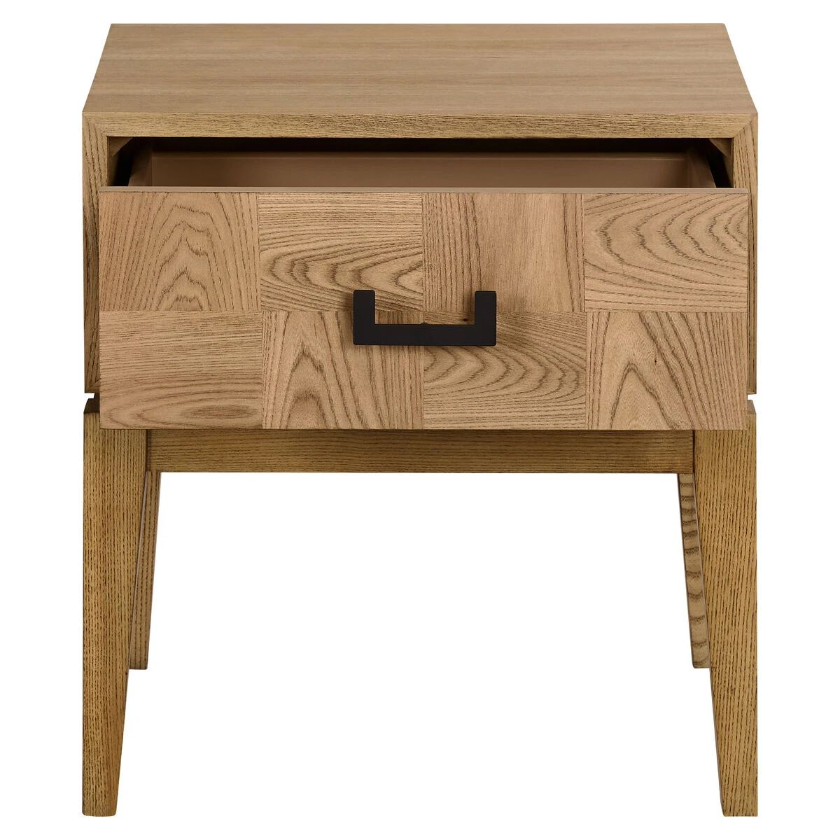Beaumonde Home Dimaro Natural One Drawer Side Table