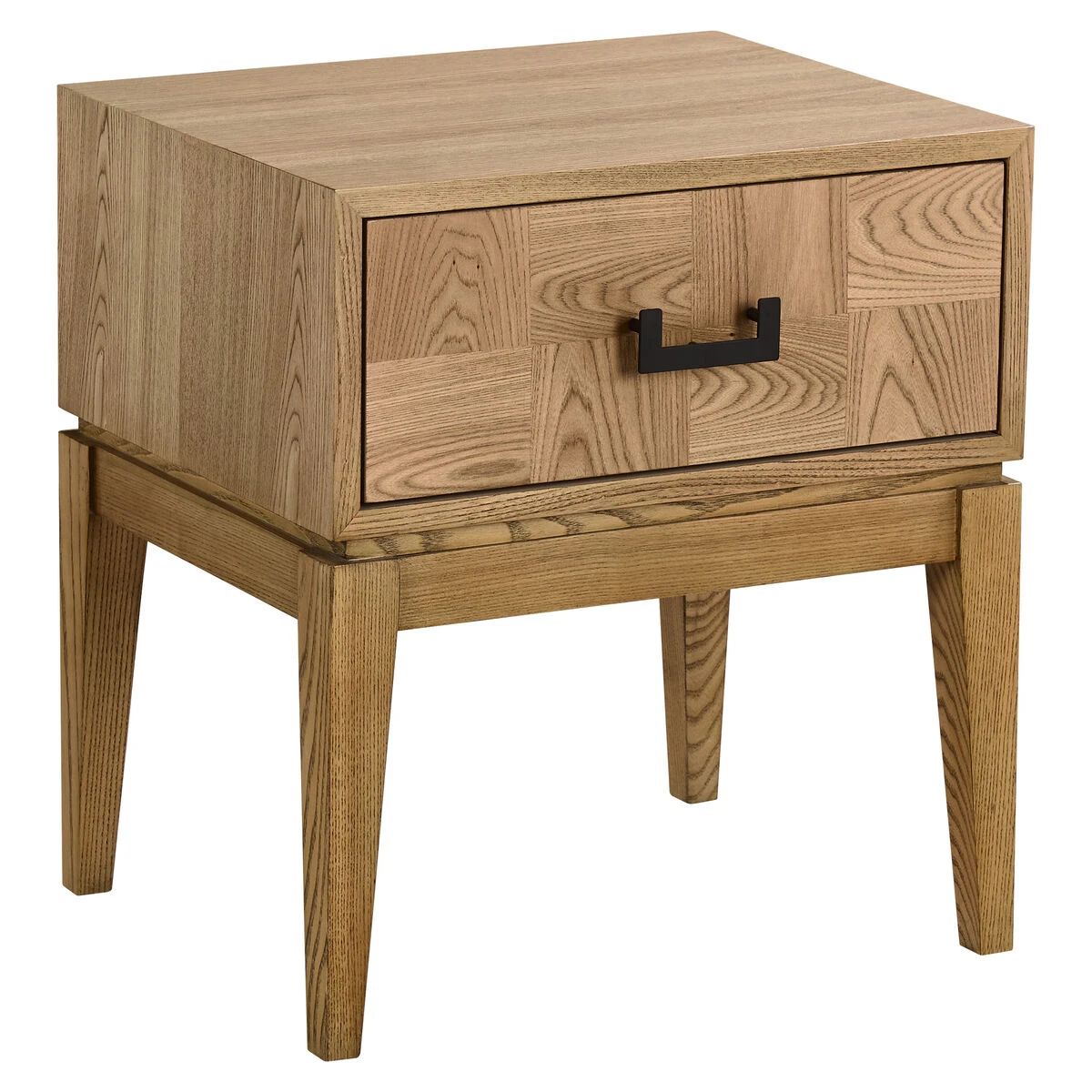 Beaumonde Home Dimaro Natural One Drawer Side Table