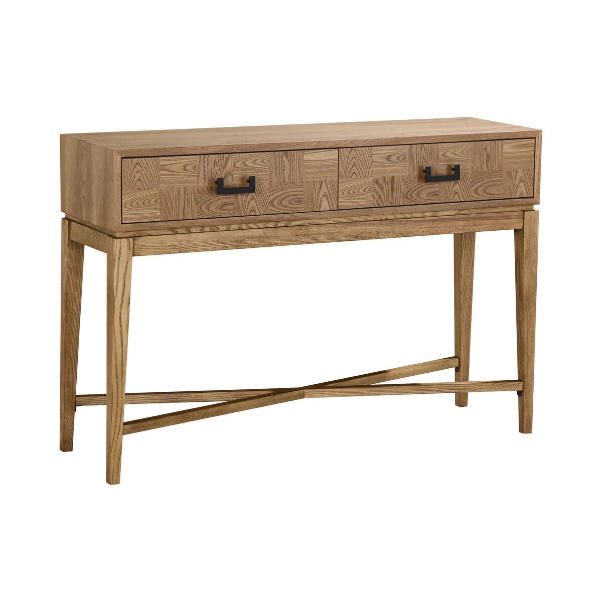 Beaumonde Home Dimaro Natural Two Drawer Console Table