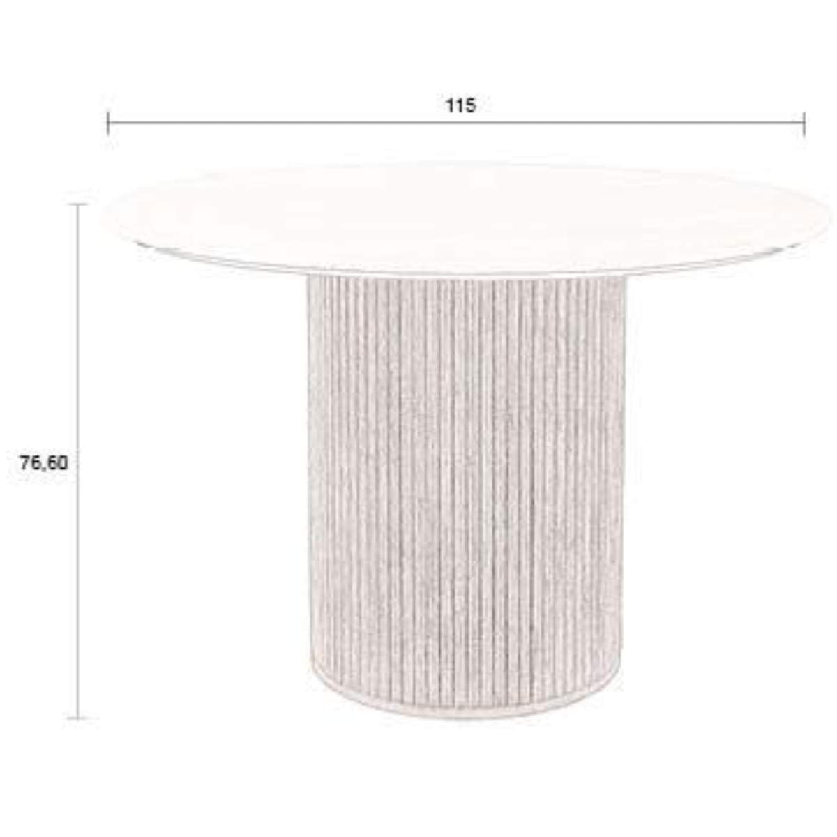 Dutch Bone Dining Table Arda