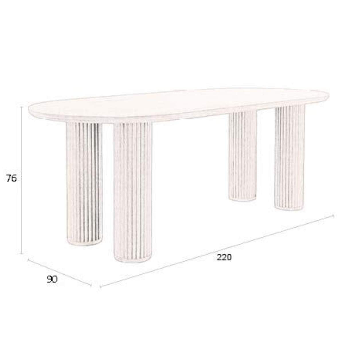Dutch Bone Dining Table Dean