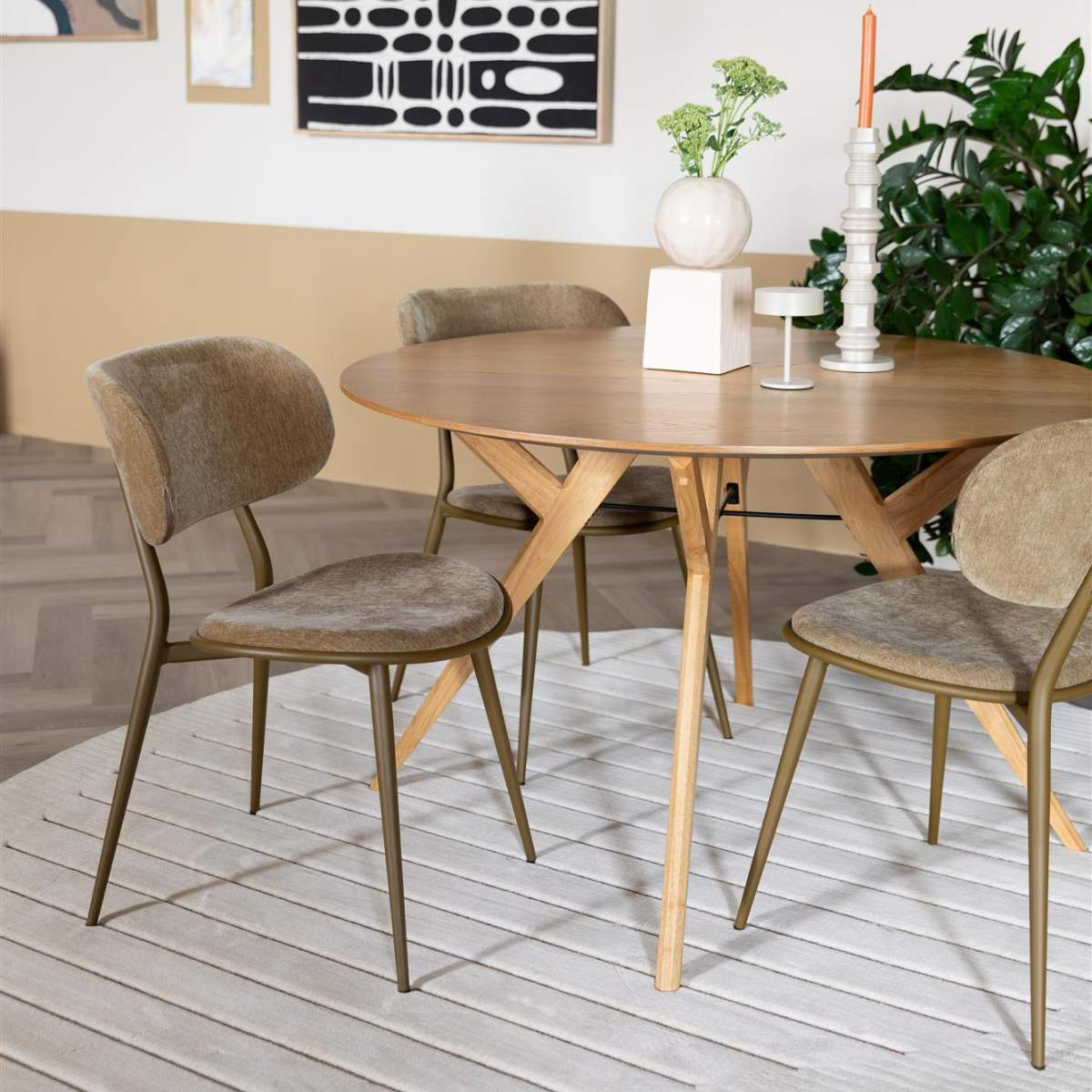 Zuiver Dining Table IJver Natural