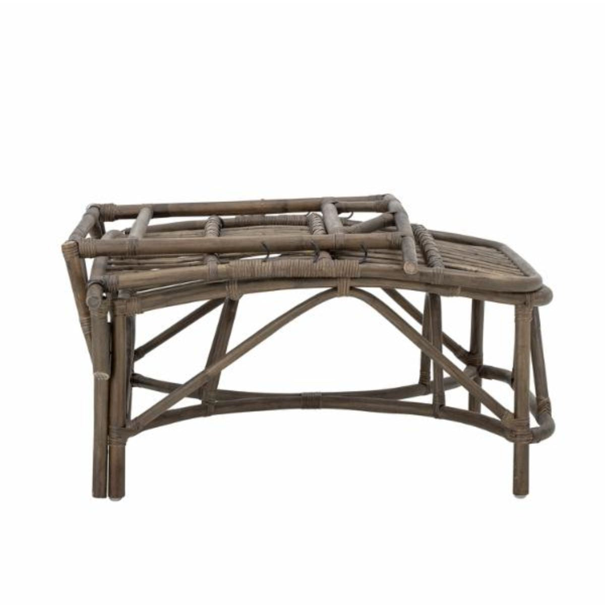 Bloomingville Dione Deck Chair - Brown Rattan