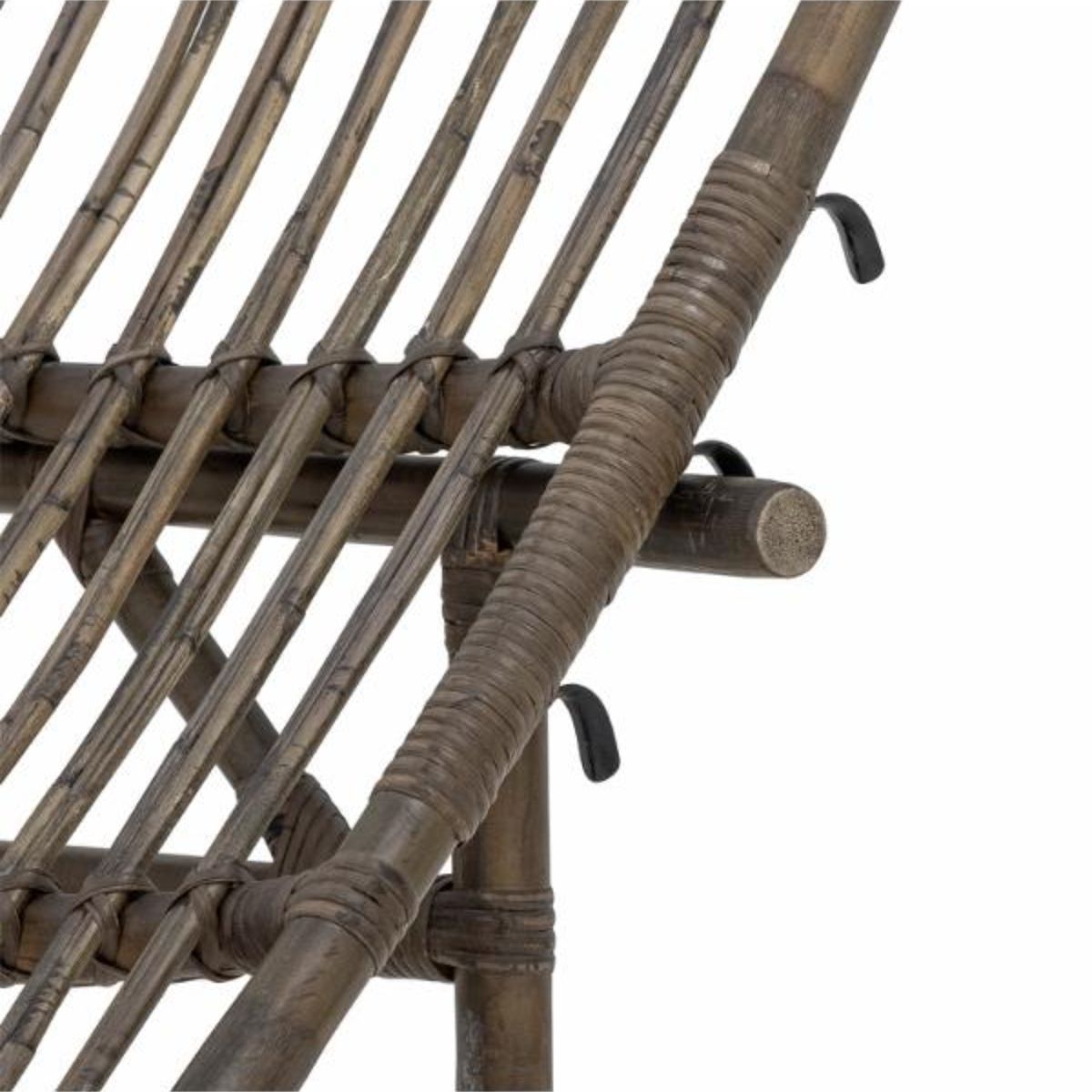 Bloomingville Dione Deck Chair - Brown Rattan
