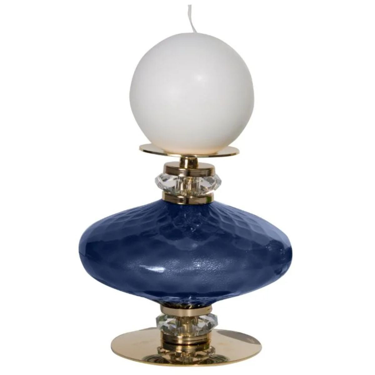 Villari Diva Audrey Candle Holder - Sapphire