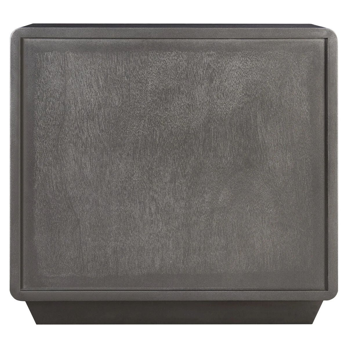Beaumonde Home Dorsino Brown Grey Wood Veneer Two Drawer Bedside Table
