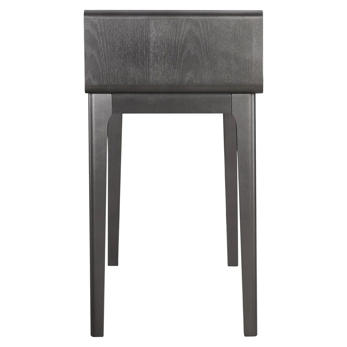 Beaumonde Home Dorsino Brown Grey Wood Veneer Two Drawer Dressing Table
