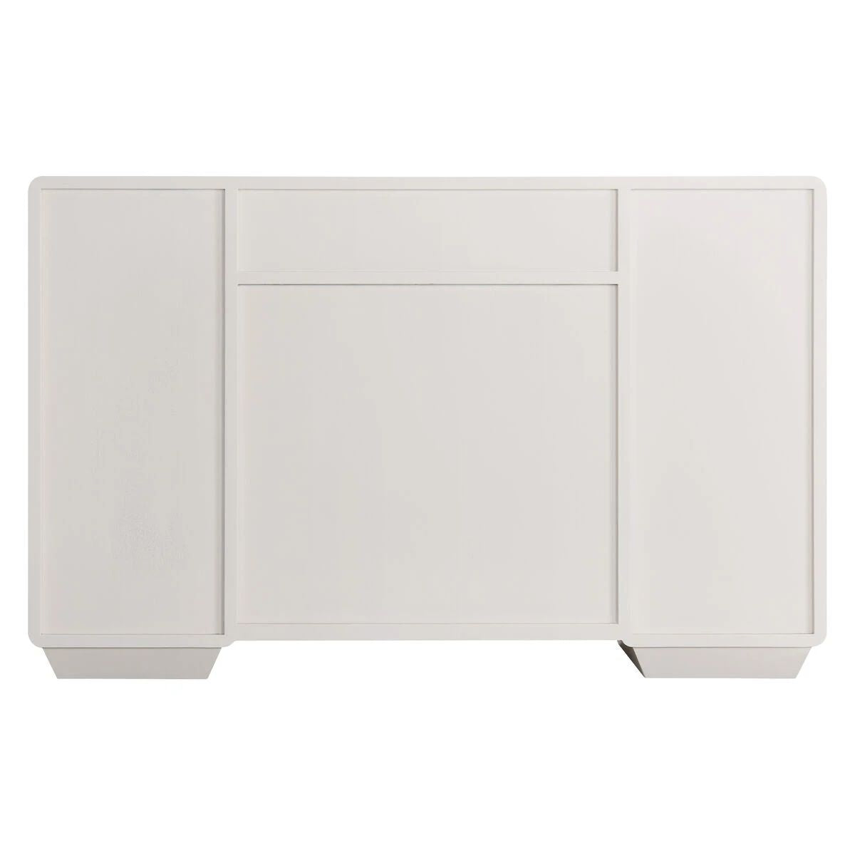 Beaumonde Home Dorsino Ivory Wood Veneer Seven Drawer Dressing Table