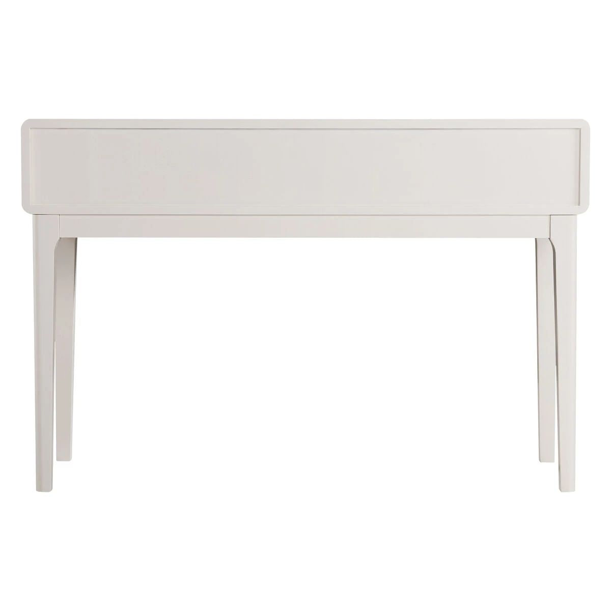 Beaumonde Home Dorsino Ivory Wood Veneer Two Drawer Dressing Table