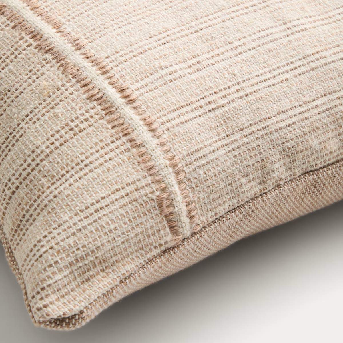 Kave Home Drati yellow 100% PET cushion cover 45 x 45 cm