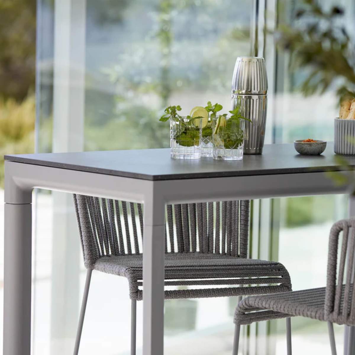 Cane-line Drop Bar Table, 150X75 cm