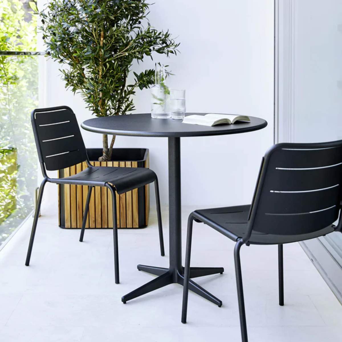 Cane-line Drop Café Table Dia. 60 cm