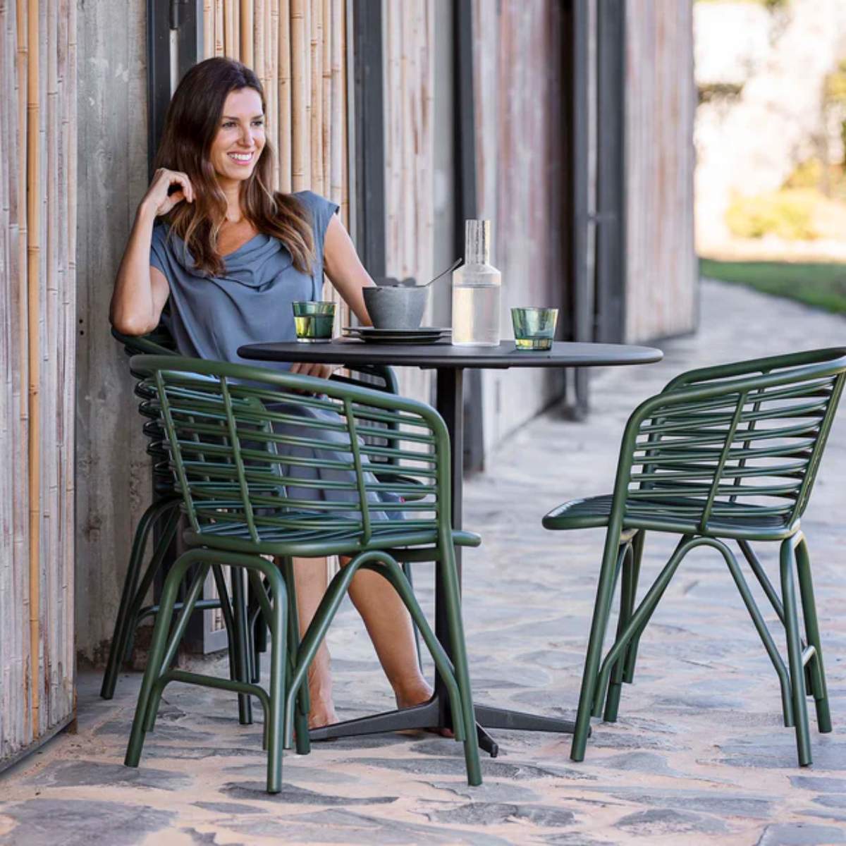 Cane-line Drop Café Table Dia. 60 cm